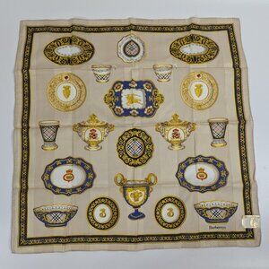 Vintage Burberry 100% Cotton 22" Square Scarf Neckerchief